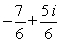 <strong>Simplify and write the answer in standard form.</strong> A) B) C) D) E)