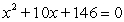 <strong>Use the quadratic formula to solve .</strong> A) B) C) D) E)