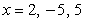 <strong>Find all zeros of the function .</strong> A) B) C) D) E)