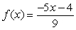 <strong>Find all real values of x such that f (x) = 0. </strong> A) B) C) D) E)