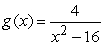 <strong>Find f (x) = x + 4 </strong> A) B) C) D) E)