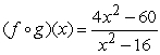<strong>Find f (x) = x + 4 </strong> A) B) C) D) E)