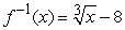 <strong>Find the inverse function of f. </strong> A) B) C) D) E)