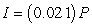 <strong>The simple interest on an investment is directly proportional to the amount of the investment. By investing $7750 in a certain certificate of deposit, you obtained an interest payment of $201.50 after 1 year. Determine a mathematical model that gives the interest, I , for this CD after 1 year in terms of the amount invested, P.</strong> A) B) C) D) E)
