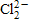 <strong>The symbol for chloride ion is _____.</strong> A)Cl<sup> - </sup> B)Cl<sub>2</sub> C) D)