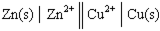 <strong>In the following galvanic cell: , the right-hand side of this notation represents the:</strong> A)spontaneous half of the reaction. B)oxidation half-reaction. C)anode of the cell. D)reduction half-reaction.