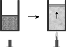 <strong>The figure below is an example of which gas law? </strong> A)Charles' B)Boyle's C)Avagadro's D)Dalton's