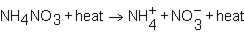 <strong>As NH<sub>4</sub>NO<sub>3</sub> dissolves in water, the resulting solution becomes colder. Which of the following expressions is most correct?</strong> A) B) C) D)