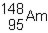 <strong>Which of the following would be the correct symbol for an americium-243 nucleus using the symbolism?</strong> A) B) C) D)