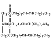 <strong>Which of these triglycerides will be a liquid at room temperature?</strong> A) B) C) D)