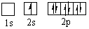 <strong>Which orbital diagram for the ground state electronic configuration of a Nitrogen atom is correct?</strong> A) B) C) D) E)