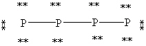 <strong>What is the correct Lewis structure for white phosphorous, P<sub>4</sub>?</strong> A)   B)   C)   D)   E)   <div style=padding-top: 35px> 