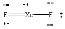 <strong>Which Lewis structure shown below for XeF<sub>2</sub> is correct?</strong> A)   B)   C)   D)   E)   <div style=padding-top: 35px> 