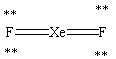 <strong>Which Lewis structure shown below for XeF<sub>2</sub> is correct?</strong> A)   B)   C)   D)   E)   <div style=padding-top: 35px> 