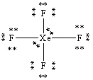 <strong>What is the correct Lewis structure for the molecule XeF<sub>4</sub>?</strong> A)   B)   C)   D)   E)   <div style=padding-top: 35px> 