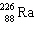 <strong>The nuclide 226 Ra undergoes a series of alpha and beta decays, finally producing stable 206 Pb. + A + B Give the values of A and B in the equation.</strong> A) A = 5, B = 4 B) A = 4, B = 6 C) A = 6, B = 8 D) A = 8, B = 6 E) A = 4, B = 5