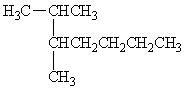 <strong>What is the IUPAC name for the following organic compound? </strong> A) 1-methyl-1-propylpentane B) 2-methyl-3-methylheptane C) 2,3-dimethylheptane D) 5,6-dimethylheptane E) 2-butyl-3-methylbutane