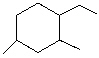<strong>What is the systematic IUPAC name for the following cycloalkane? </strong> A) Cyclodecane B) 1-Ethyl-2,4-Dimethylcyclohexane C) 4-Ethyl-1,3-Dimethylcyclohexane D) 2,4-Diethyl-1-propylcyclohexane E) 1,3-Diethyl-4-propylcyclohexane