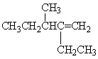 <strong>What is the correct IUPAC name for the following alkene? </strong> A) 2-ethyl-3-methyl-2-hexene B) 2-ethyl-3-methyl-1-pentene C) 4-ethyl-3-methyl-4-pentene D) 3-methyl-4-ethyl-4-pentene E) Octene