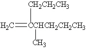 <strong>What is the correct IUPAC name for the following alkene? </strong> A) 4,5-Dimethyl-4-octene B) 2-Butyl-3-Methyl-1-pentene C) 3-Methyl-2-propyl-1-hexene D) 2,3-Dipropyl-1-Butene E) 3,4-Dipropyl-1-Butene