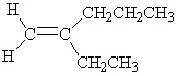 <strong>What is the correct IUPAC name for the following alkene? </strong> A) Ethylpropylethene B) 2-Propyl-1-butene C) 2-Ethyl-1-pentene D) 3-Methylhexene E) Heptene