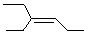 <strong>Which of the following is cis -4-Ethyl-3-heptene?</strong> A) B) C) D) E)