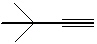 <strong>What is the IUPAC name for the following compound? </strong> A) 2,2-dimethylpropyne B) 3,3-dimethyl-1-butyne C) 2,2-dimethyl-3-butyne D) Hexyne E) Tertbutylethyne