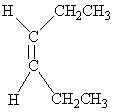 <strong>Which of the following molecules is Trans -3-hexene?</strong> A) B) C) D) E)