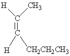 <strong>Which of the following molecules is Trans -3-hexene?</strong> A) B) C) D) E)