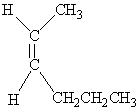 <strong>Which of the following molecules is Cis -3-hexene?</strong> A) B) C) D) E)