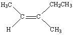 <strong>Which of the following is Trans -3-Methyl-2-pentene?</strong> A) B) C) D) E)