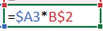 <strong>The accompanying figure shows a cell in Microsoft Excel 2016 with _____. </strong> A) mixed references B)financial functions C)center aligned text D)the fill color option