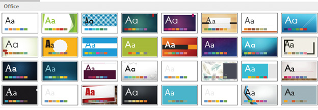 <strong>The accompanying figure is the _____ in Microsoft PowerPoint 2016. </strong> A)themes gallery B)layout gallery C)animation gallery D)transition gallery