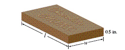 <strong>At the present time a company manufactures rectangular solid candy bars the measure 4.5 inches by 1.5 inches by 0.5 inch. Due to financial times, the company has decided to keep the price of the candy bar fixed and reduce its volume by 15%. What should be the dimensions, to the nearest tenth of an inch, of the new candy bar if it is decided to keep the height at 0.5 inch and to make the length on the candy bar 2.25 times as long as its width? </strong> A)width: 1.3 in; length: 2.9 in B)width: 1.7 in; length: 3.8 in C)width: 1.4 in; length: 3.1 in D)width: 1.8 in; length: 4.0 in E)width: 1.6 in; length: 3.6 in