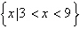 <strong>Solve the compound inequality below. Write the solution set using set-builder notation. or </strong> A) B) C) D) E)