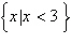 <strong>Solve the compound inequality below. Write the solution set using set-builder notation. or </strong> A) B) C) D) E)