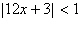 <strong>Use interval notation to express the solution set for the inequality below. </strong> A) B) C) D) E)