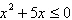 <strong>Use the critical value method to solve the polynomial inequality below. Use interval notation to write the solution set. </strong> A) B) C) D) E)