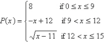 <strong>For the piecewise-defined function below, find . </strong> A)8 B) C)2 D) E)0