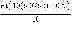 <strong>Use the floor function to write an expression that can be used to round 6.0762 to the nearest thousandths.</strong> A) B) C) D) E)