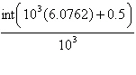 <strong>Use the floor function to write an expression that can be used to round 6.0762 to the nearest thousandths.</strong> A) B) C) D) E)