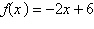 <strong>Find the value of x in the domain of for which .</strong> A)4 B)2 C)8 D)-5 E)-6
