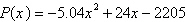 <strong>An air freight company has determined that the cost, in dollars, of delivering x parcels per flight is . The price per parcel, in dollars, the company charges to send x parcels is . Determine the profit function.</strong> A) B) C) D) E)