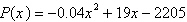 <strong>An air freight company has determined that the cost, in dollars, of delivering x parcels per flight is . The price per parcel, in dollars, the company charges to send x parcels is . Determine the profit function.</strong> A) B) C) D) E)