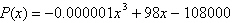 <strong>A software company produces a computer game. The company has determined that its profit P , in dollars, from the manufacture and sale of x games is given by where . How many games, to the nearest unit, does the company need to produce and sell to obtain the maximum profit?</strong> A)5711 games B)5756 games C)5716 games D)5706 games E)5701 games