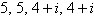 <strong>Given is a zero of the polynomial function , find the remaining zeros of the polynomial.</strong> A) B) C) D) E)5 i, -5, 4 + i , 4 - i