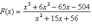 <strong>Find the slant asymptote of the rational function .</strong> A) B) C) D) E)