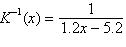 <strong>The function converts a men s shoe size in the United States to the equivalent shoe size in another country. Determine the function that can be used to convert the other country s shoe size to its equivalent U.S. shoe size.</strong> A) B) C) D) E)