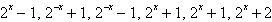 <strong>Determine which of the following functions is graphed below. </strong> A) B) C) D) E)