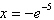 <strong>Write the equation below in its exponential form. </strong> A) B) C) D) E)